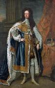 Sir Godfrey Kneller Portrait of King William III of England (1650-1702) in State Robes France oil painting artist